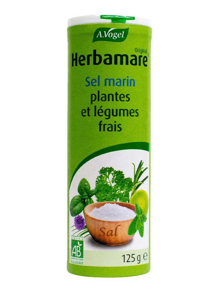 A.vogel Herbamare Sel Marin Plantes et Légumes Frais Bio 125 g