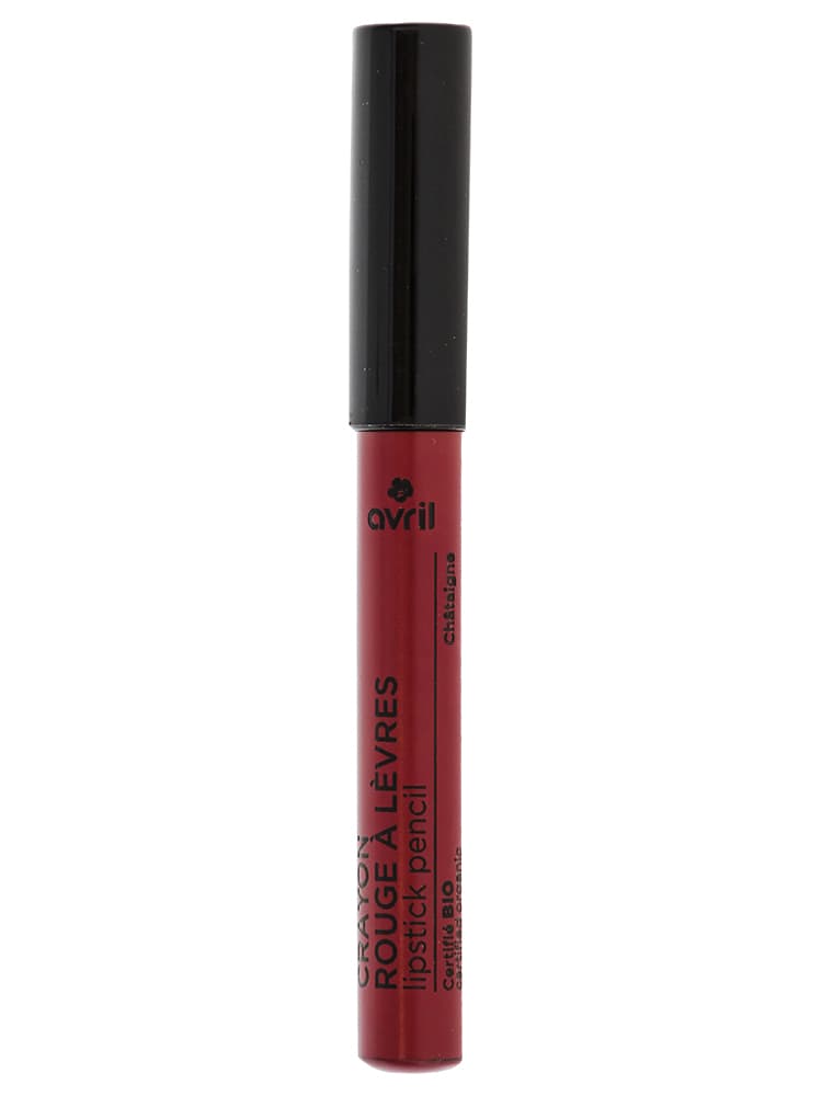 Avril Crayon Rouge à Lèvres Biologique - Teinte : Châtaigne