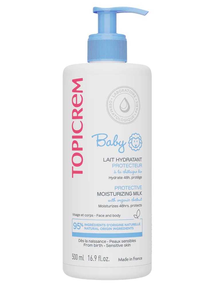 Topicrem Baby Lait Hydratant Protecteur à la Châtaigne Bio 500 ml